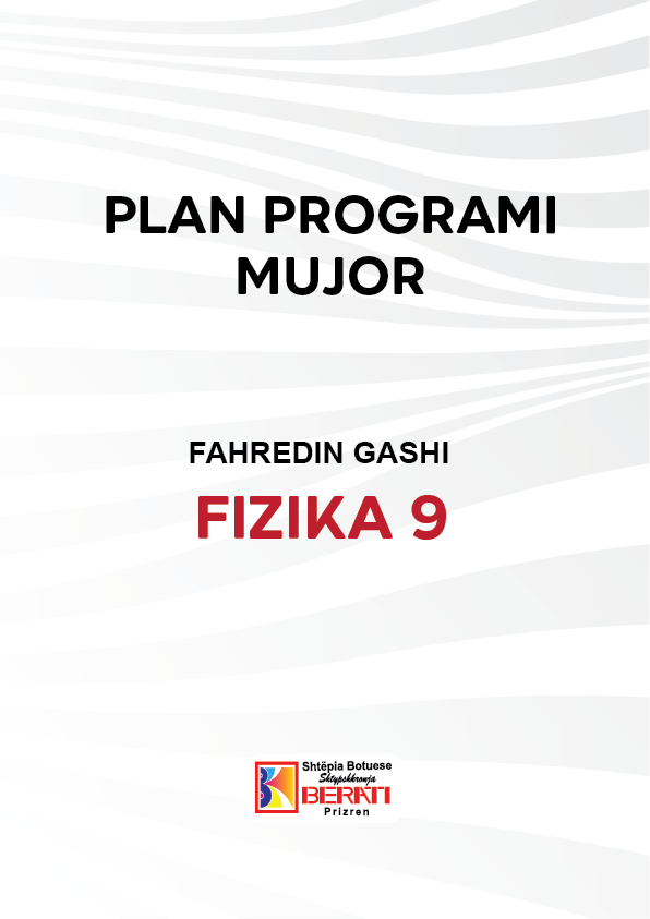 Plan Programi mujor Fizika 9